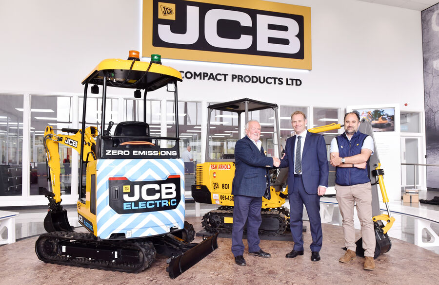 JCB電動微挖再獲新訂單！